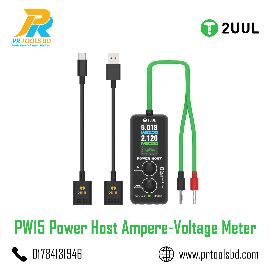 2UUL PW15 Power Host Ampere Voltage Meter