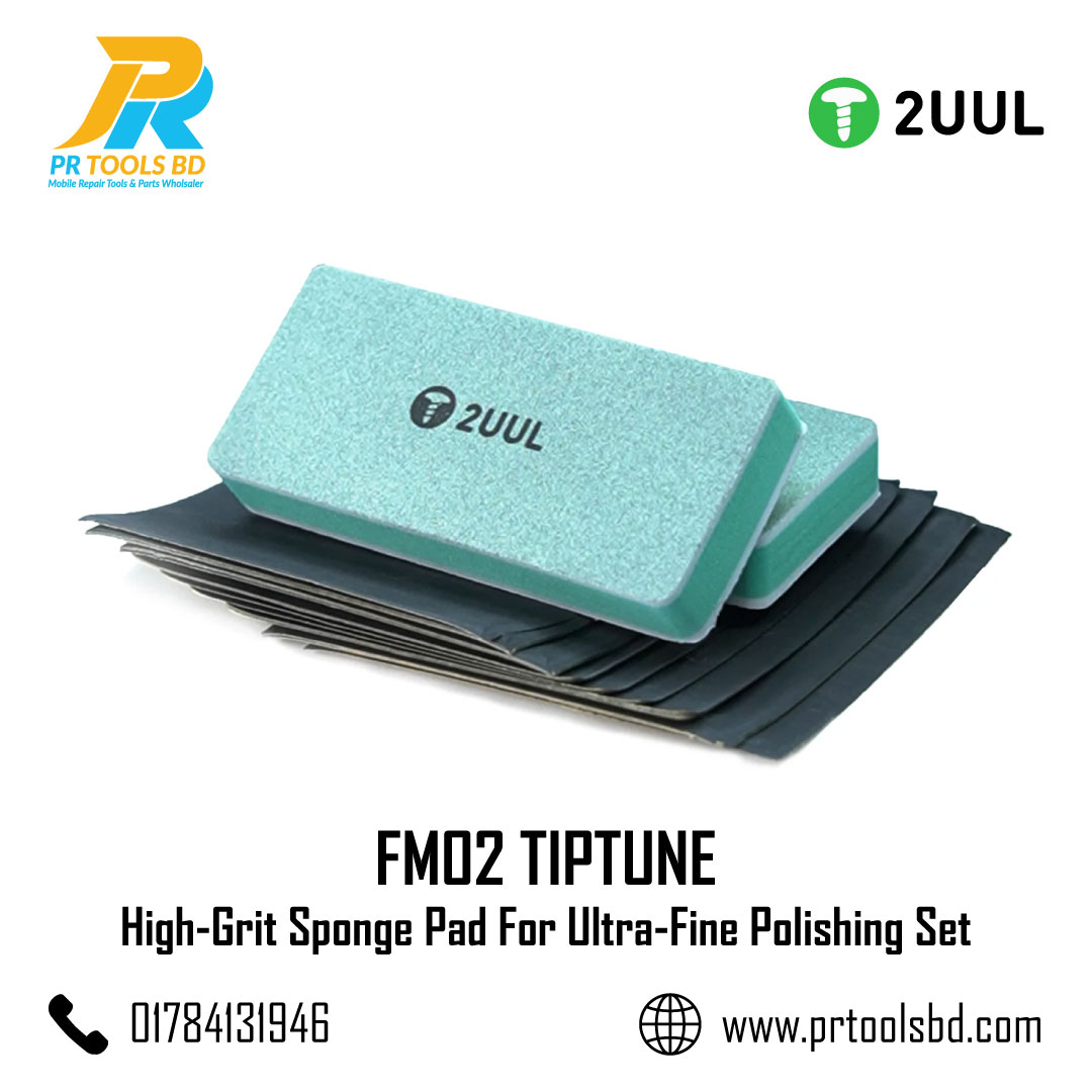 2UUL FM02 TipTune High Grit Sponge Pad For Ultra Fine Polishing Set