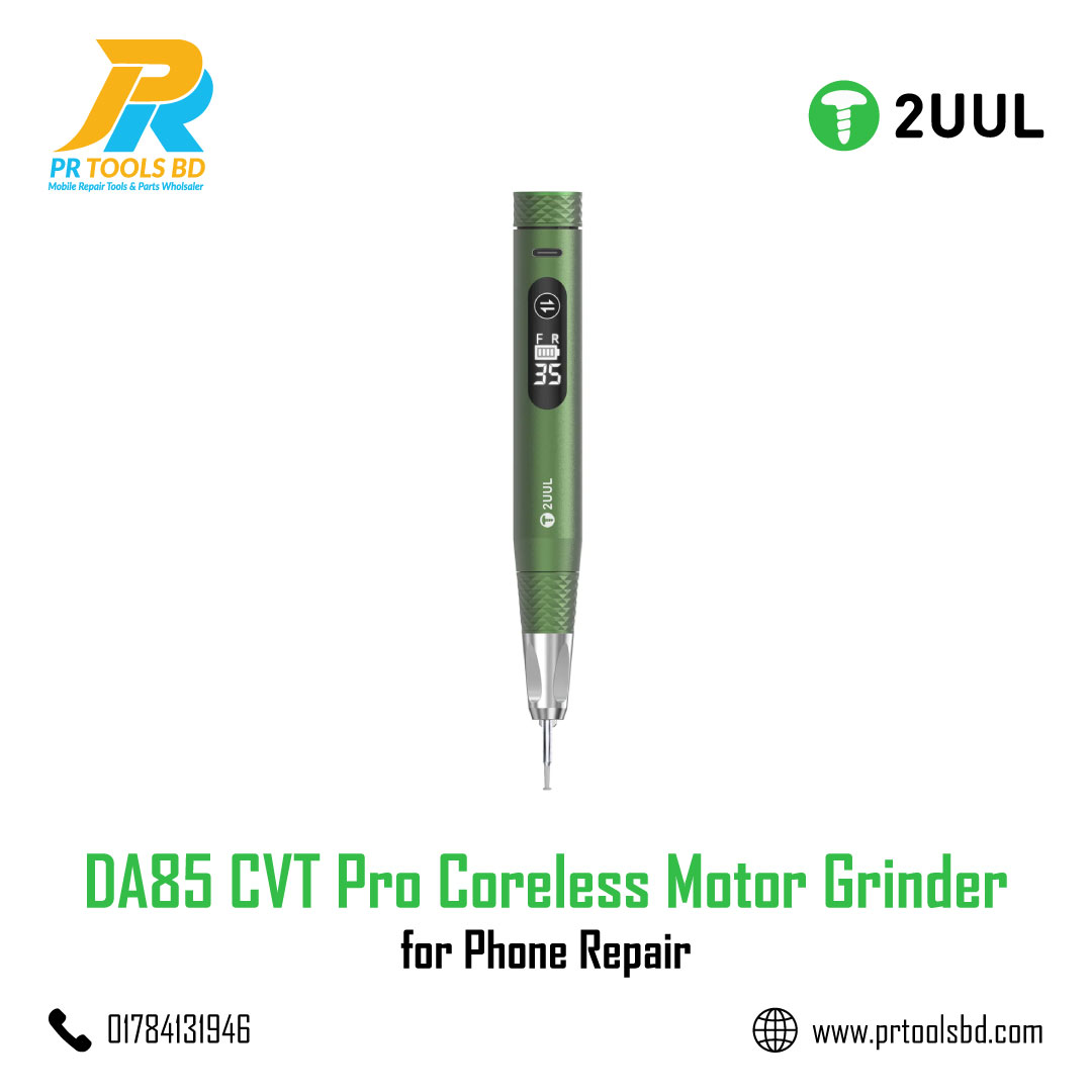 2UUL DA85 CVT Pro Coreless Motor Grinder for Phone Repair