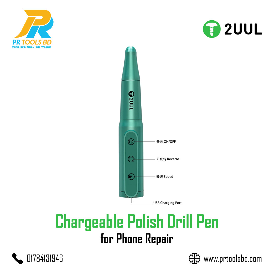 2UUL DA81 Chargeable Polish Drill Pen for Phone Repair