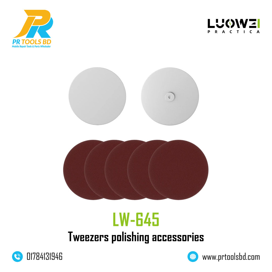 Luowei LW-645 Efficient and Delicate Grinding Disc Kit Used with GR-02 Glue Removal Machine