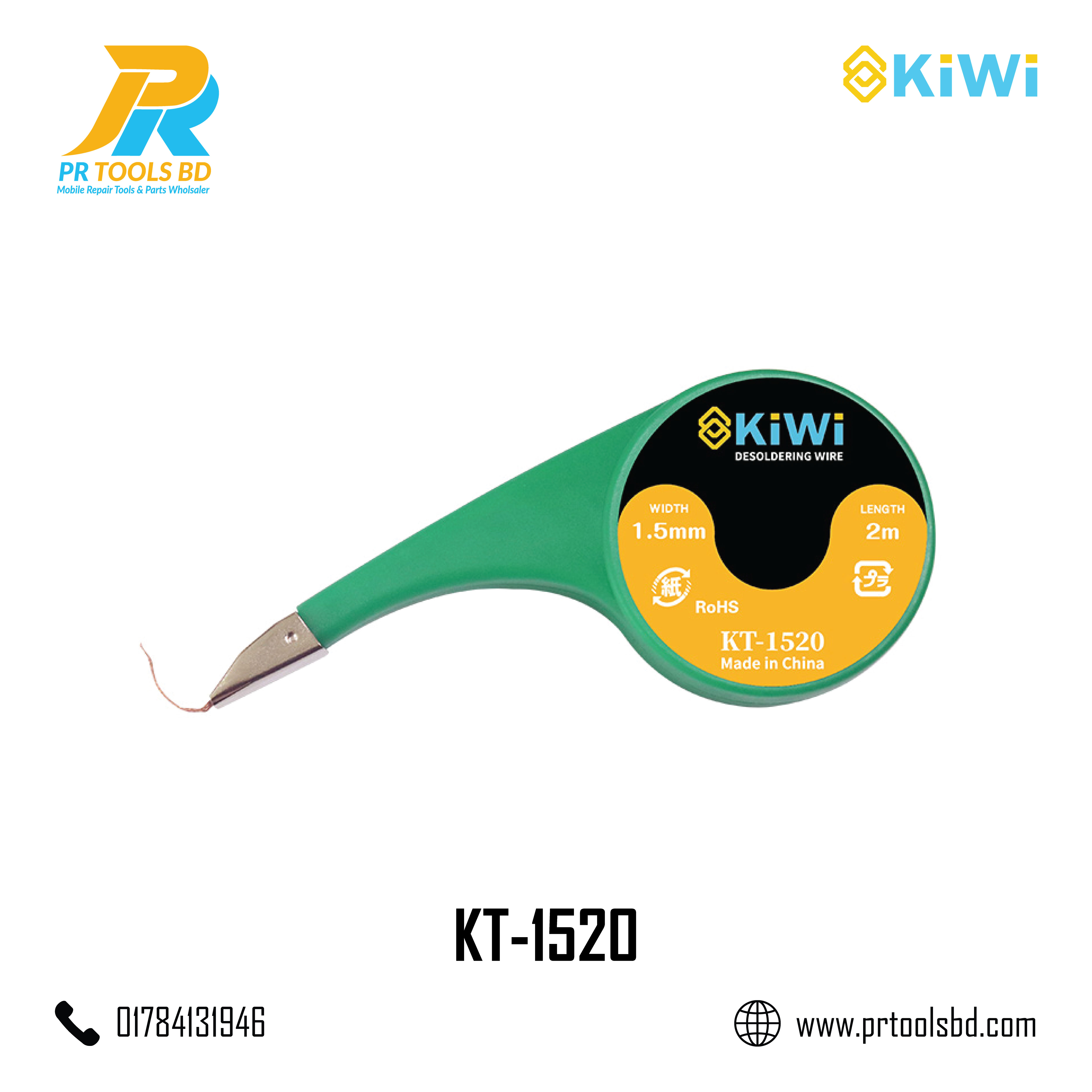 KiWi KT 1520 Soldering Wick