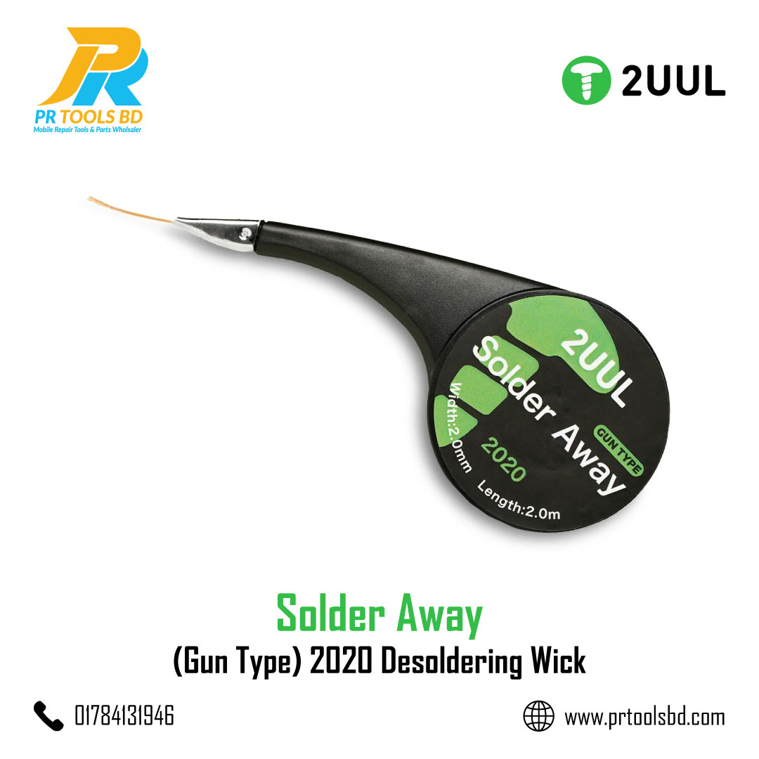 2UUL DW21 Solder Away Gun Type 2020 Desoldering Wick