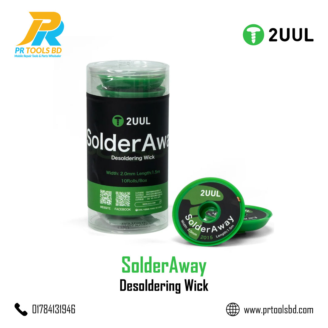 2UUL DW11 SolderAway Desoldering Wick 2015 10Rolls BOX