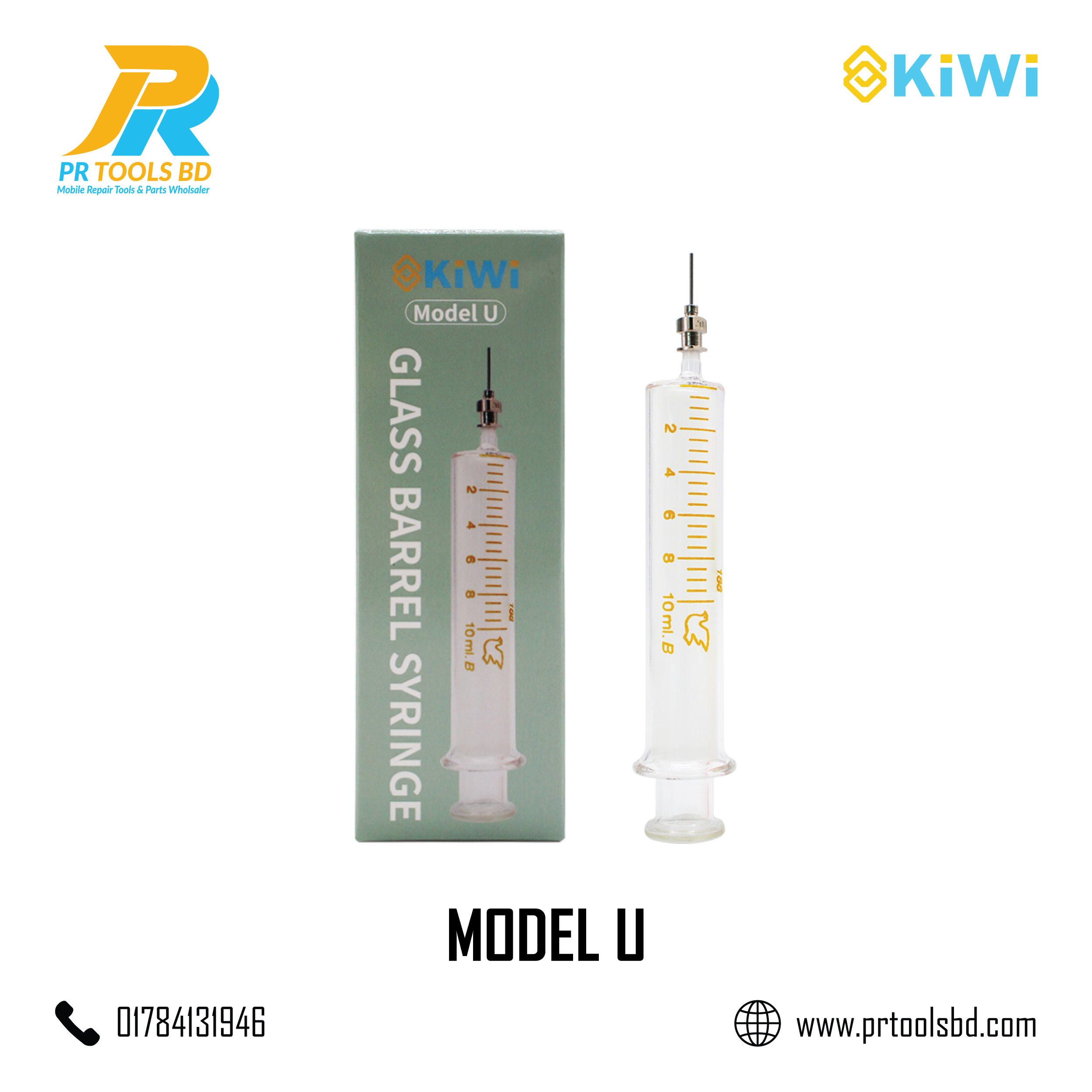 KiWi MODEL U GLASS TUBE