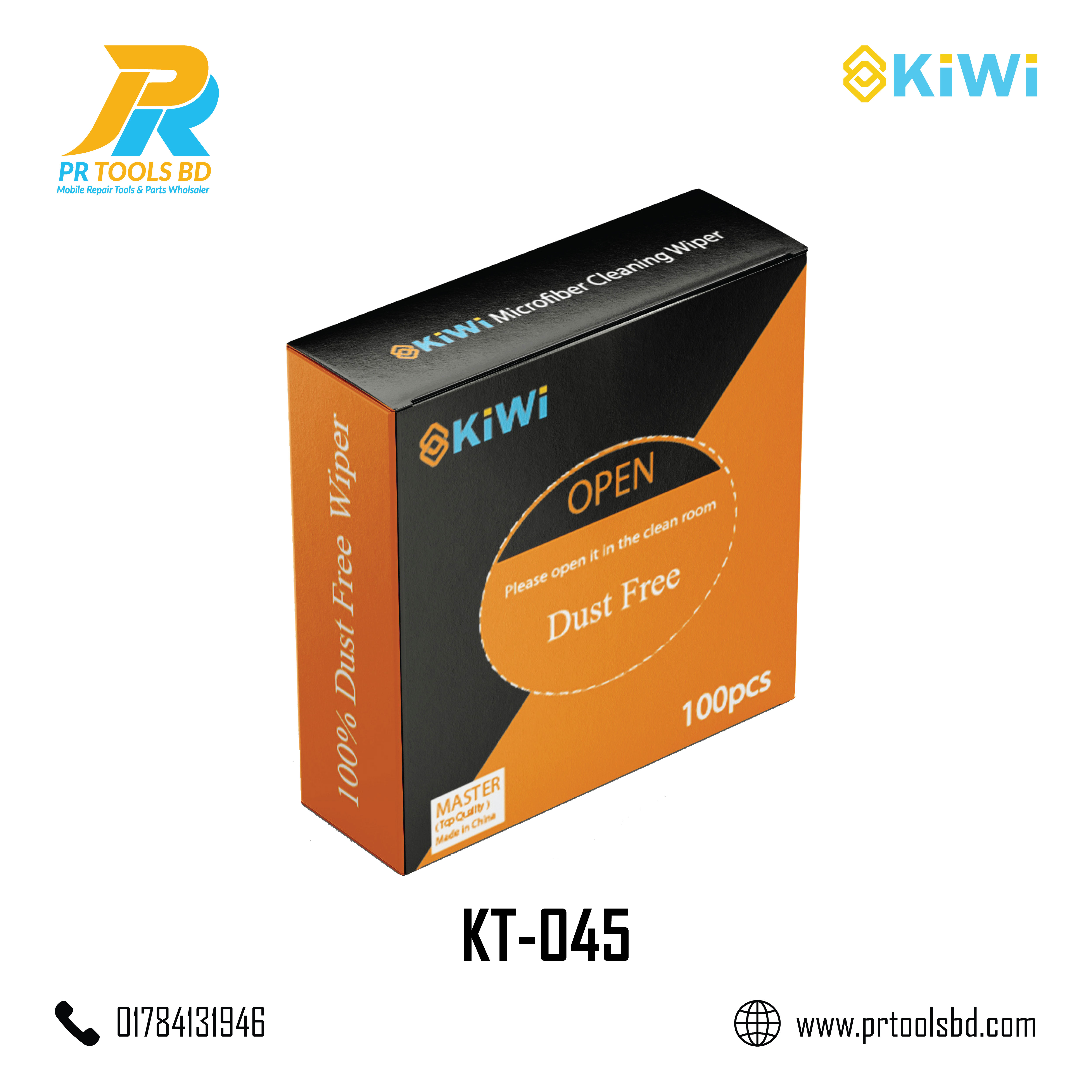 KiWi KT 045 CleanRoom Wipers