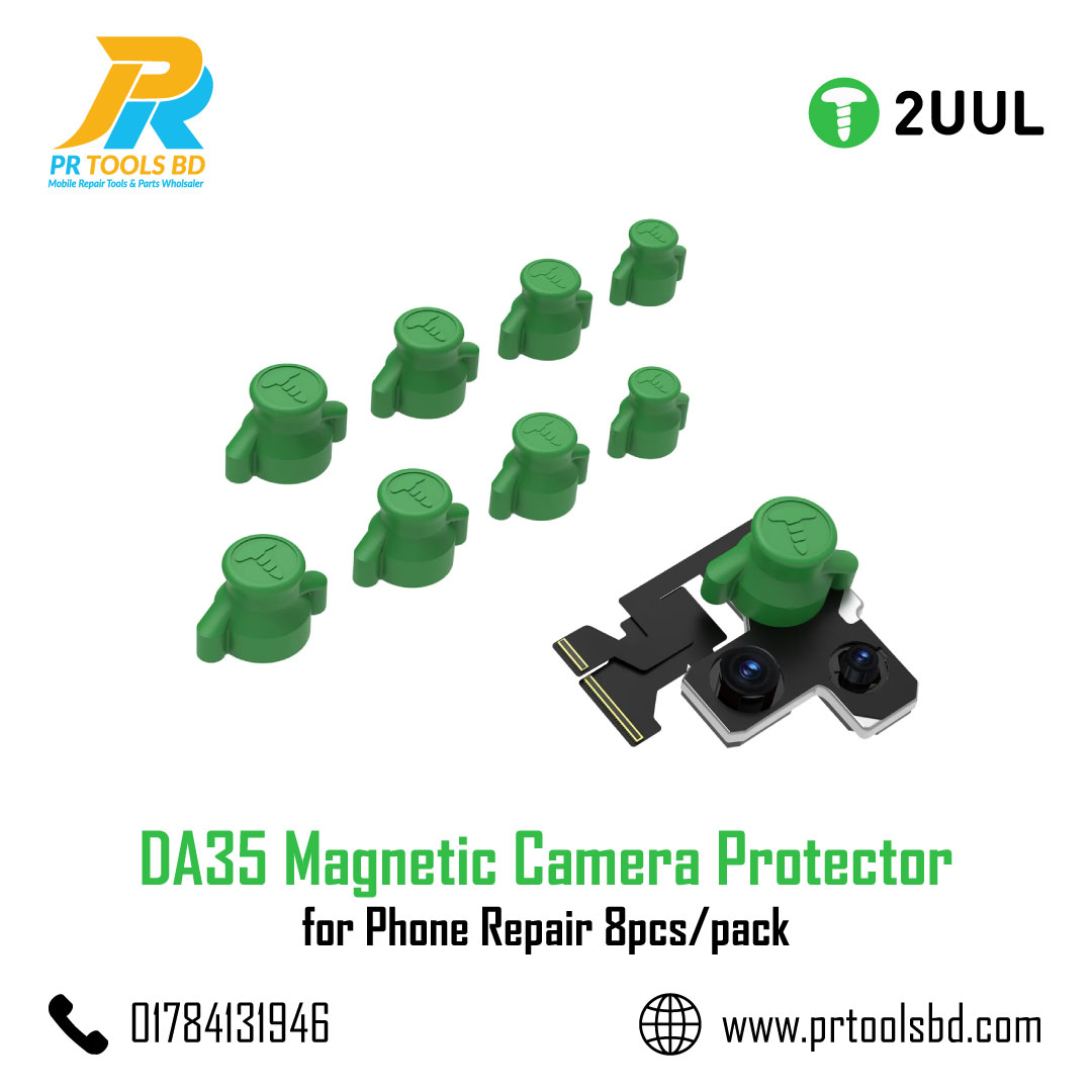 2UUL DA35 Magnetic Camera Protector for Phone Repair 8pcs pack