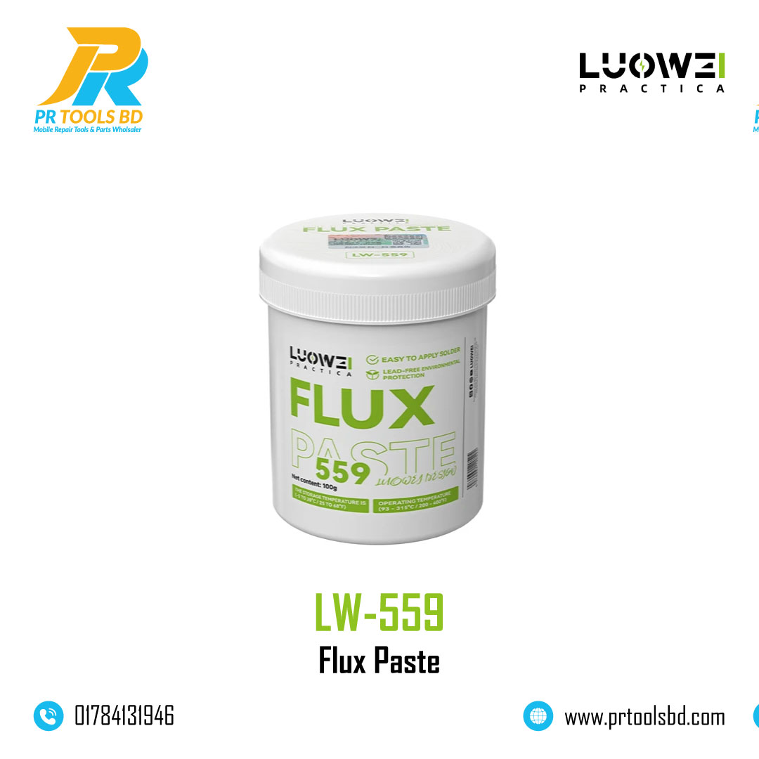 Luowei LW-559 100g Non-Resistive Non-Conductive No-Clean Lead-Free Soldering BGA Flux Paste