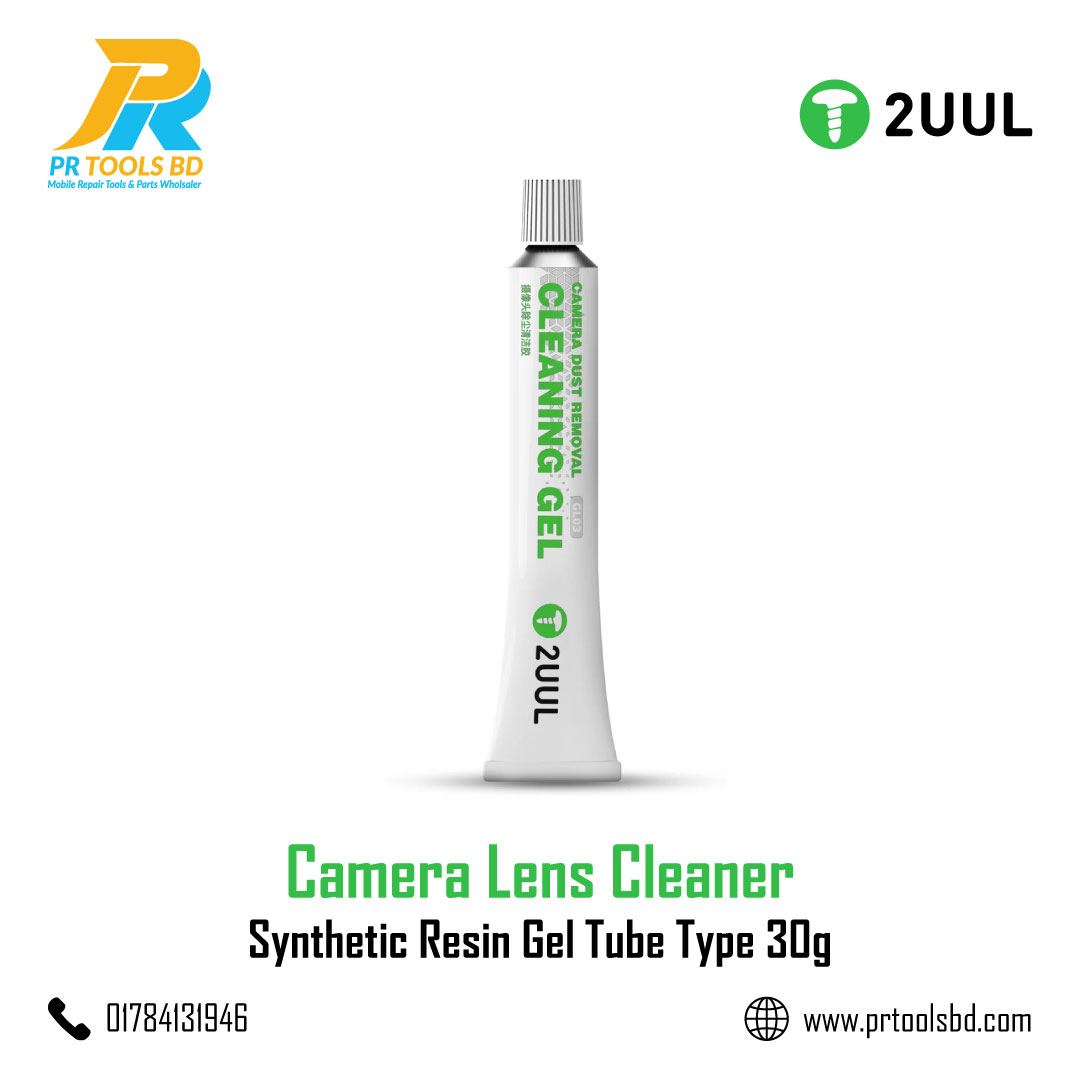 2UUL GL03 Camera Lens Cleaner Synthetic Resin Gel Tube Type 30g