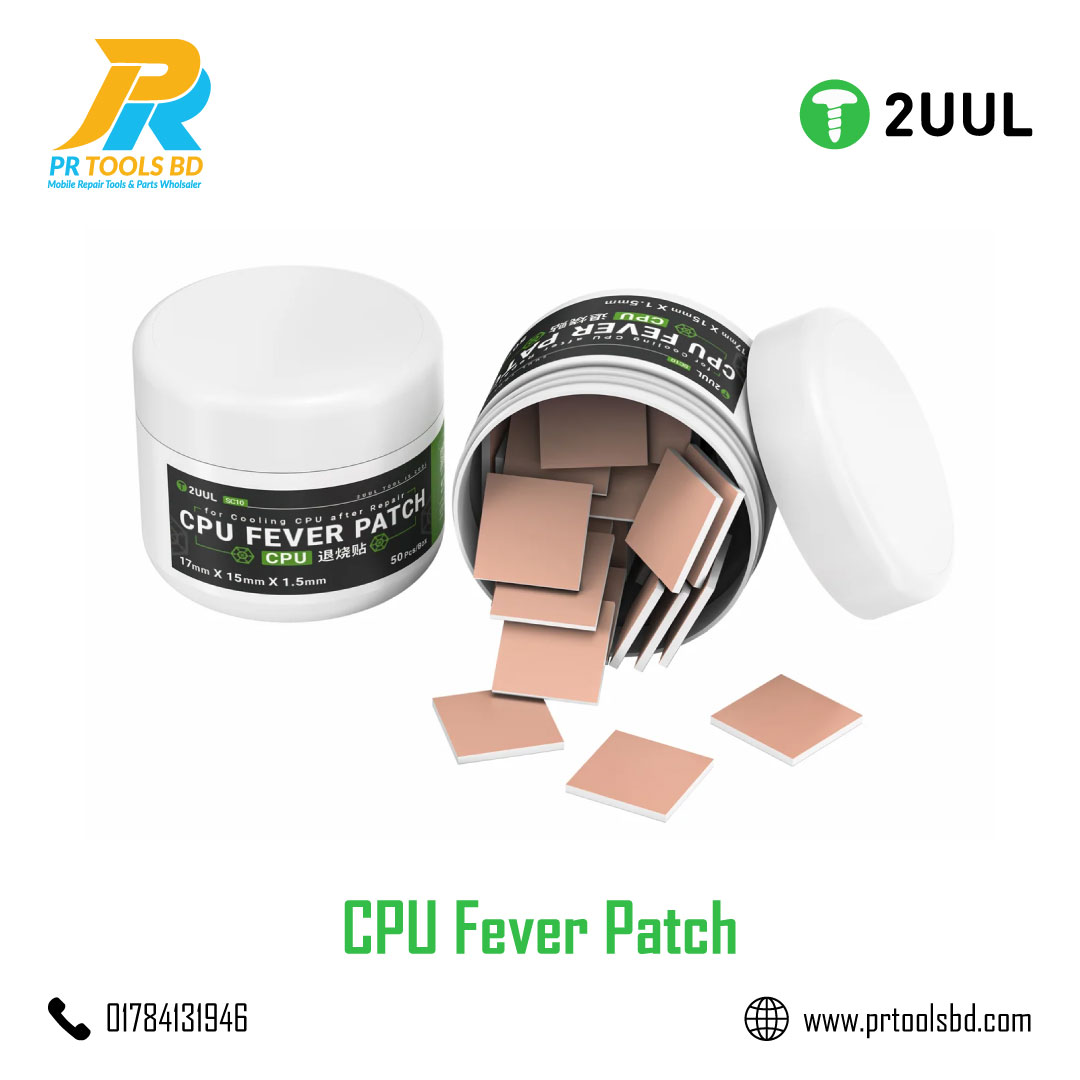 2UUL SC09 CPU Fever Patch for Cooling CPU After Repair