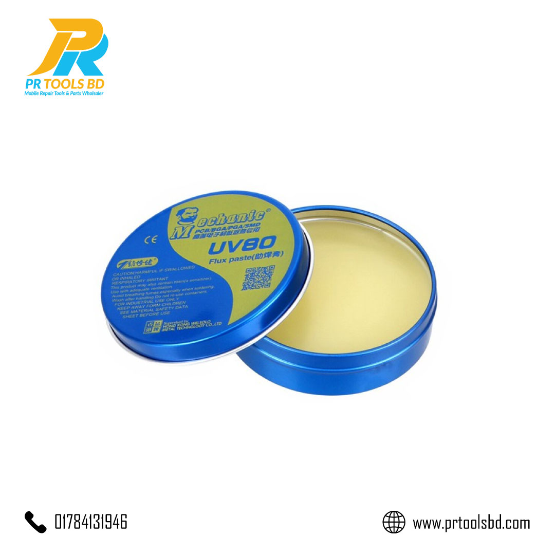 MECHANIC UV80 NO CLEAN SOLDER PASTE FLUX