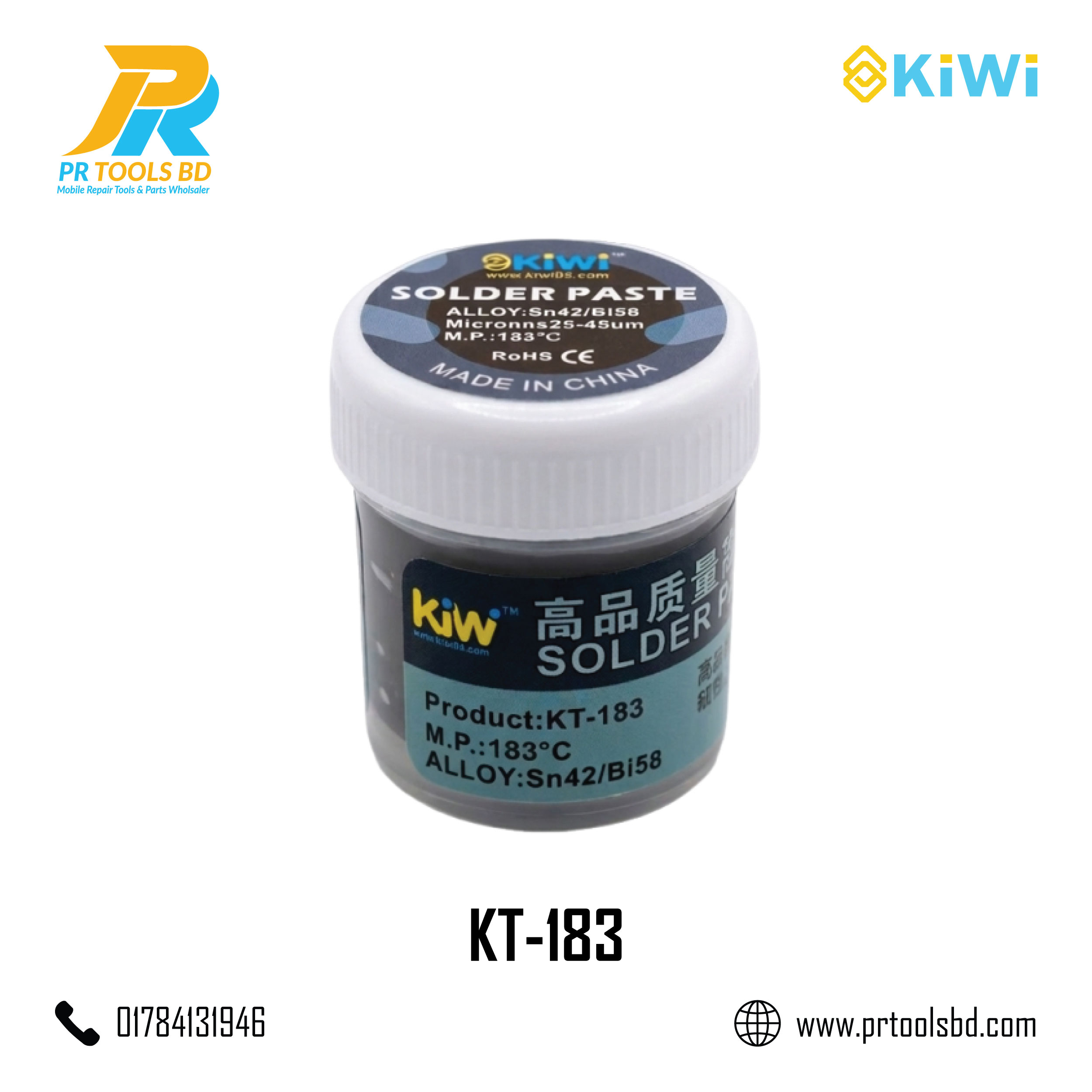 KiWi KT 183 SOLDERING PASTE 183