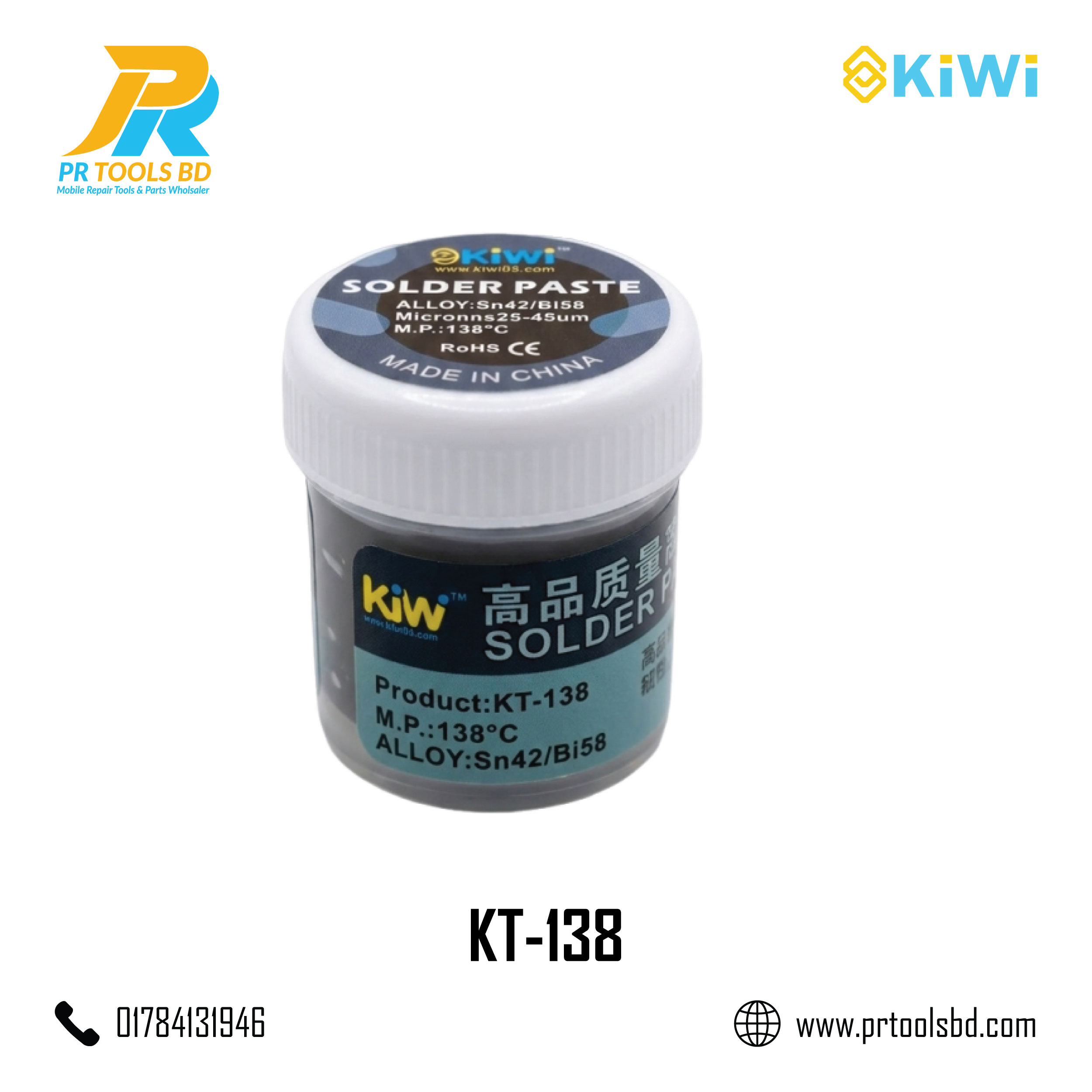KiWi KT 138 SOLDERING PASTE 138