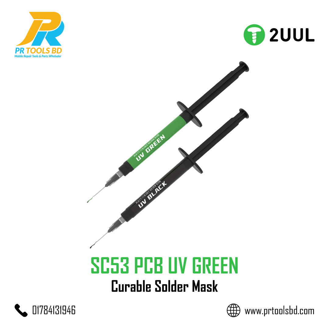 2UUL SC53 PCB UV GREEN Curable Solder Mask