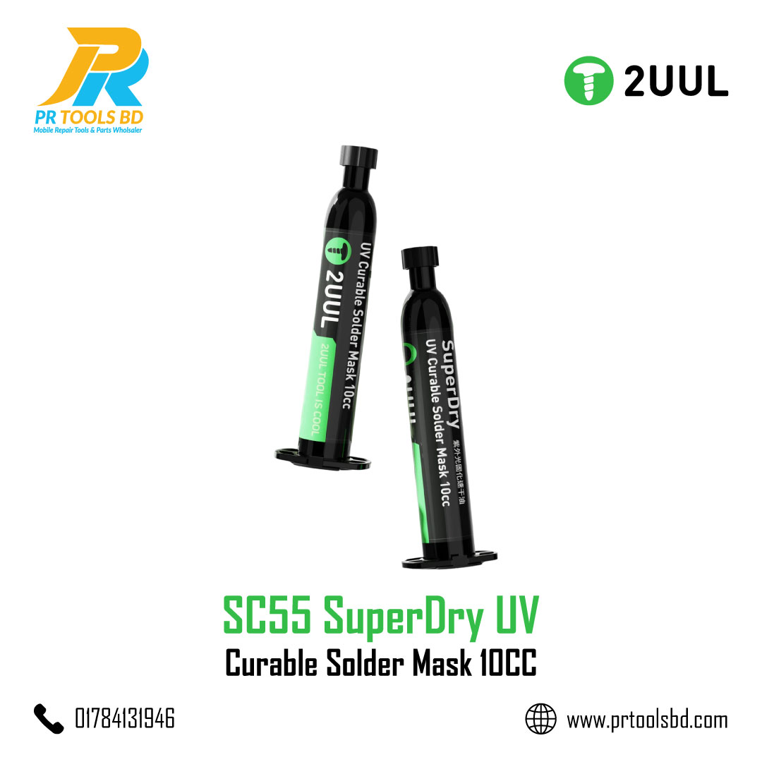 2UUL SC55 UV Curable Solder Mask 10cc