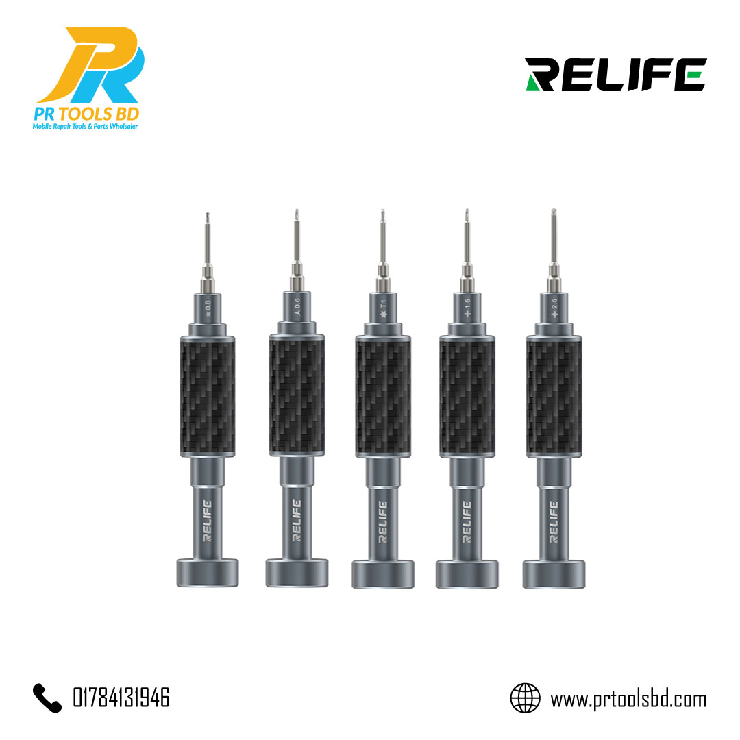 RELIFE RL 729 Steel Cannon King Screwdriver Y0.6 0.8 plus 1.5 plus 2.5 T1