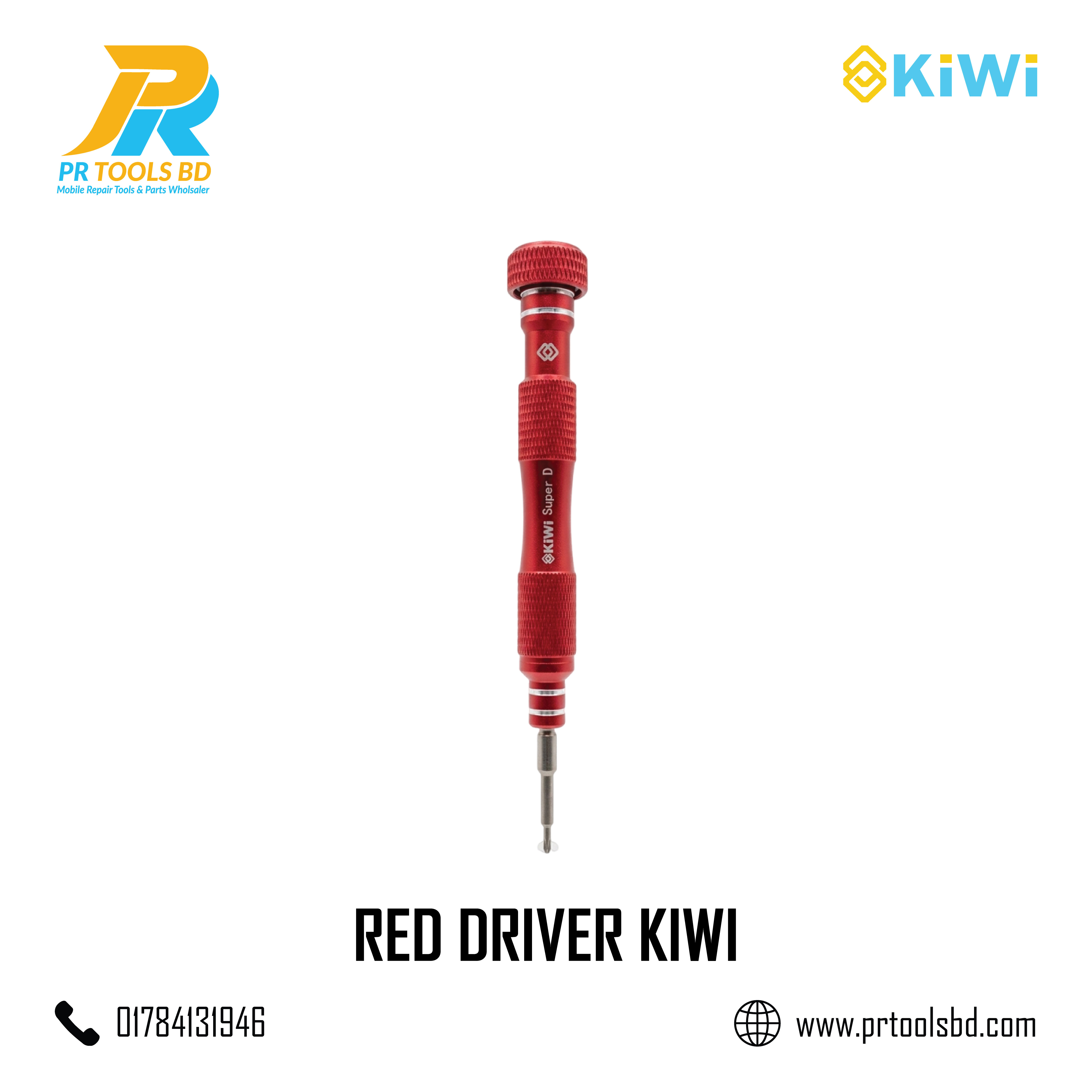 KiWi RED DRIVER KIWI 0.8 SCROWDRIVER