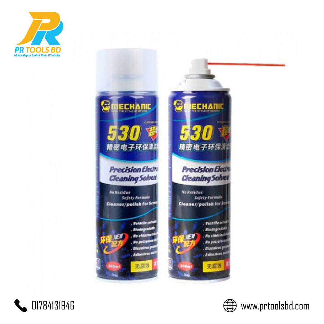 MECHANIC HIGH PRECISION ELECTRONIC CONTACT CLEANER 530 550ml