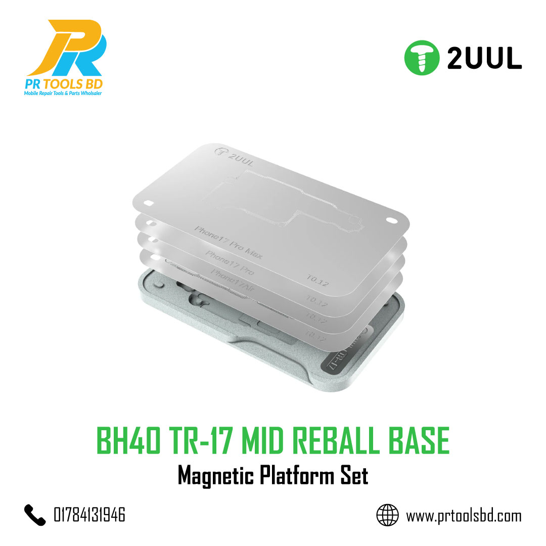 2UUL BH40 TR 17 MID REBALL BASE Magnetic Platform Set