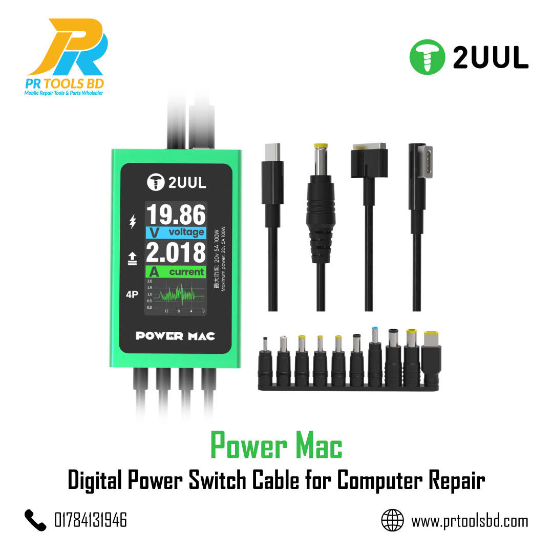 2UUL PW08 Power Mac Digital Power Switch Cable for Computer Repair