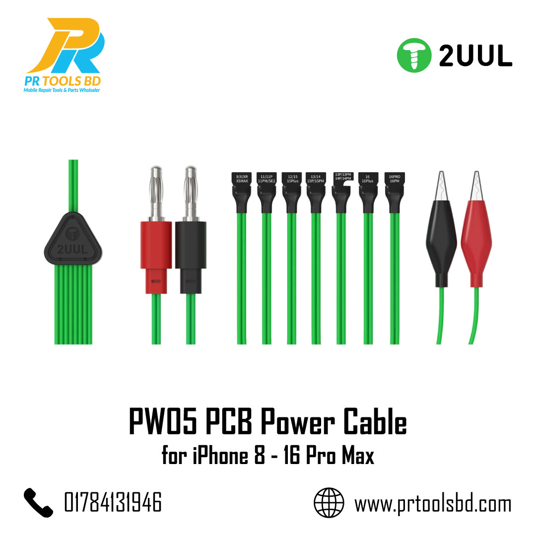 2UUL PW05 PCB Power Cable for iPhone 8 16 Pro Max