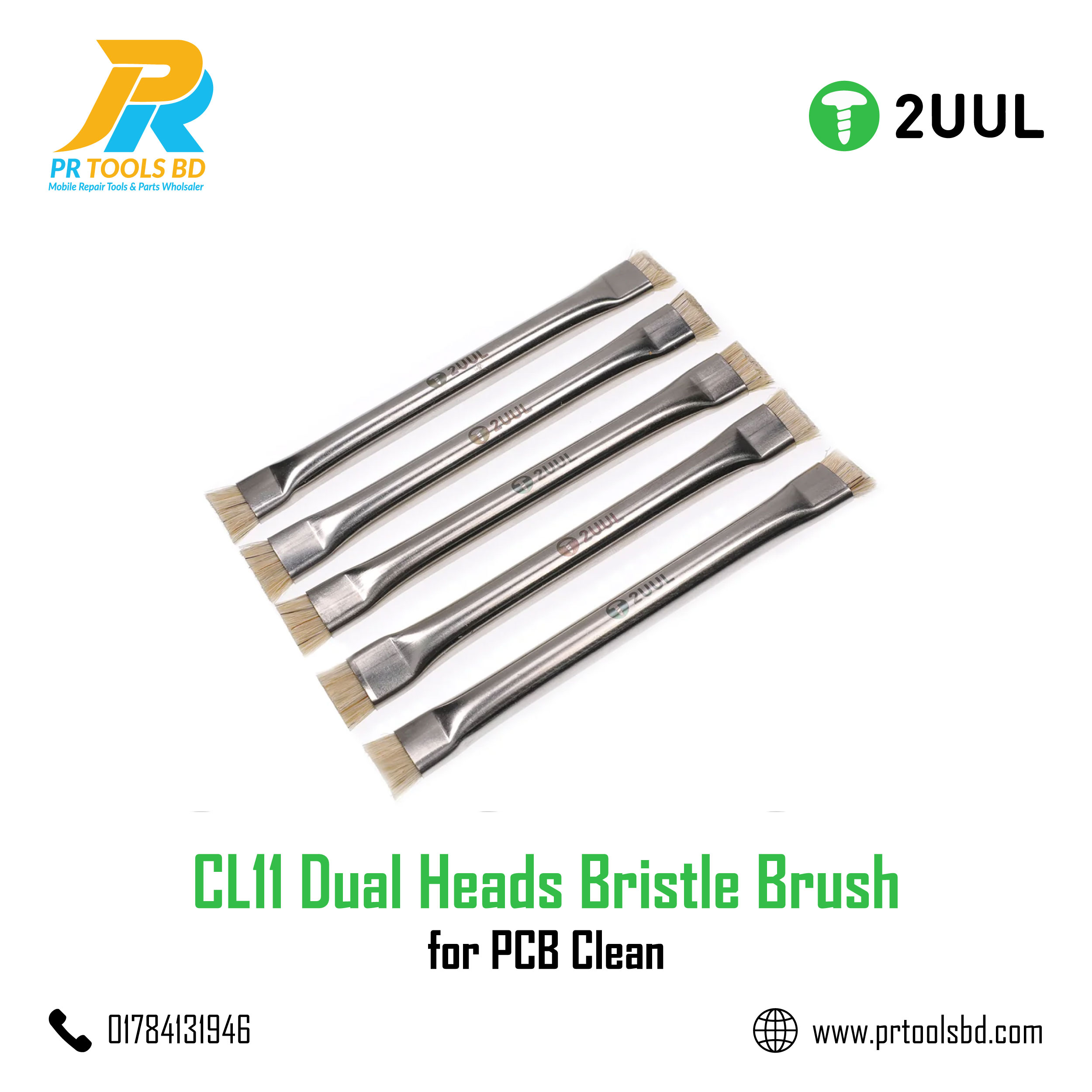 2UUL CL11 Anti Static Brush for PCB Clean