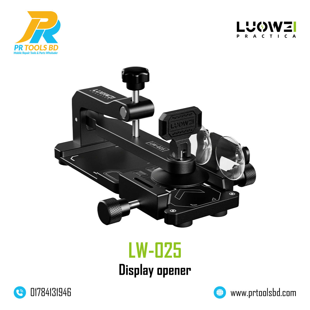 Luowei LW-025 Multi-functional Mobile Phone Screen Protector Removal Clamp with Suction Cups