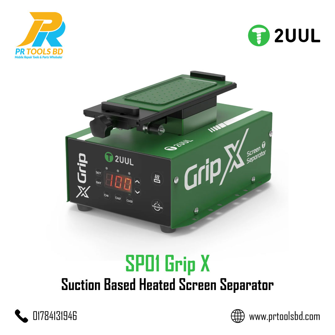 2UUL SP01 Grip X Suction Based Heated Screen Separator