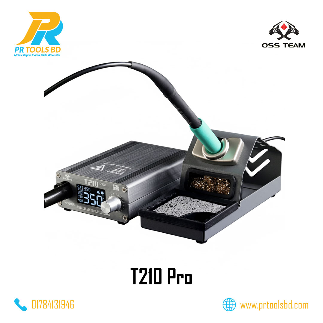 OSS SOLDERING IRON T210 PRO WITH 3 TIPS